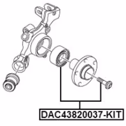 FEBEST DAC43820037-KIT not categorized