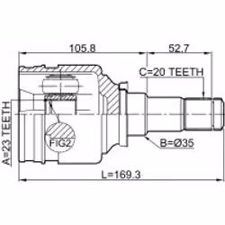 FEBEST 0111-NHW20RH not categorized