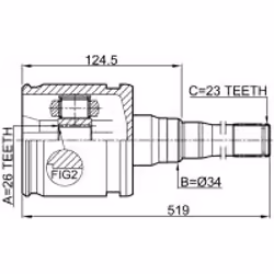 FEBEST 0111-MCX20RH not categorized
