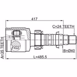 FEBEST 0111-GSX30RH