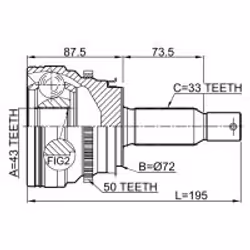 FEBEST 0410-V97WRA50 not categorized - Additional view 2
