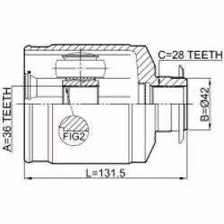 FEBEST 1211-SANFE22RH not categorized - Additional view 2