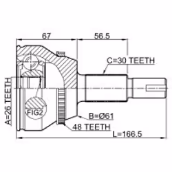 FEBEST 0110-GGL15A48 not categorized