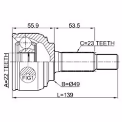 FEBEST 0210-K12E not categorized