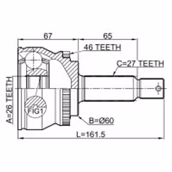 FEBEST 1210-CEEDA46 not categorized