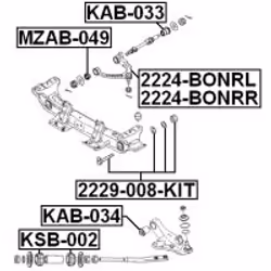 FEBEST KAB-033 not categorized