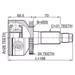 FEBEST 2210-CARA54 not categorized