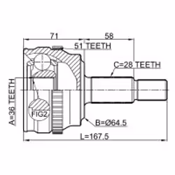 FEBEST 2410-MASTA51 not categorized