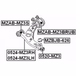 FEBEST MZAB-MZ3BRUB not categorized