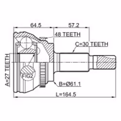 FEBEST 0110-GSU45A48 not categorized