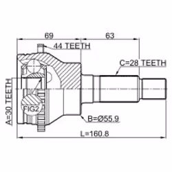 FEBEST 0510-CX7A44R not categorized - Additional view 2