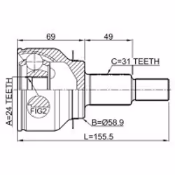 FEBEST 0510-GJAT not categorized