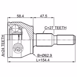 FEBEST 2110-CB7 not categorized