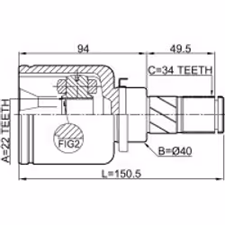FEBEST 2111-CDHLH not categorized