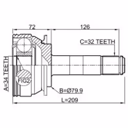 FEBEST 1611-164R not categorized - Additional view 2