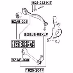FEBEST 1625-204FLH not categorized - Additional view 2