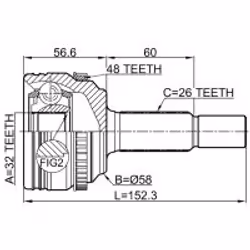 FEBEST 0110-ZRE142A48 not categorized