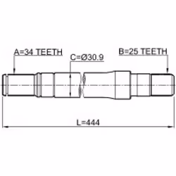 FEBEST 1812-A17DTRH