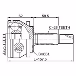 FEBEST 0110-ZRE181 not categorized - Additional view 2
