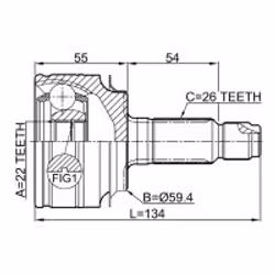 FEBEST 0310-CIVAT not categorized - Additional view 2