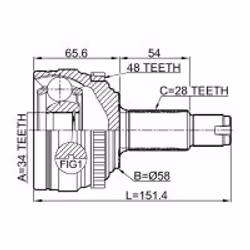 FEBEST 1410-KORA48 not categorized