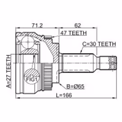 FEBEST 2210-GHA47 not categorized