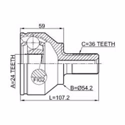 FEBEST 2710-C70 not categorized