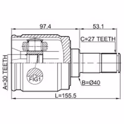 FEBEST 0311-CRVATLH not categorized