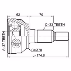 FEBEST 3610-H3 not categorized