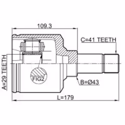 FEBEST 2811-DUCQ18LH not categorized