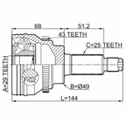 FEBEST 0710-IGN29A43 not categorized
