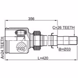 FEBEST 0211-C11HR16RH