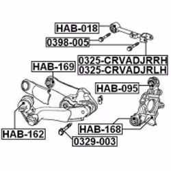 FEBEST 0325-CRVADJRLH not categorized