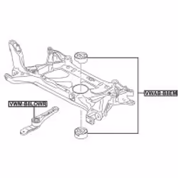 FEBEST VWM-B8LOWR