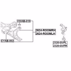 FEBEST 2624-ROOMLH not categorized