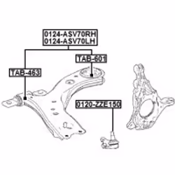 FEBEST 0124-ASV70RH