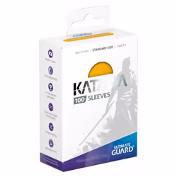 ULTIMATE GUARD Katana Sleeves Standard Size, Card sleeve, Yellow, 100 pc(s)