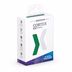 ULTIMATE GUARD Cortex Sleeves, Card sleeve, Green, 100 pc(s)
