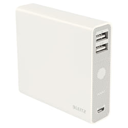 Leitz Complete USB Power Bank 12000 Lithium-Ion (Li-Ion) 12000 mAh White