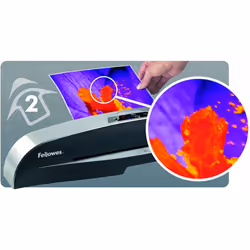 Fellowes A3 Laminating Pouches, Gloss, 160 Micron (2 x 80 Micron) with Image Last Directional Quality Mark, Pack of 25