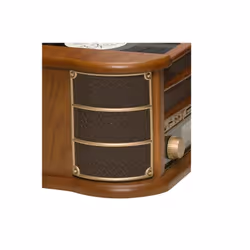Denver MCR-50 audio turntable Brown