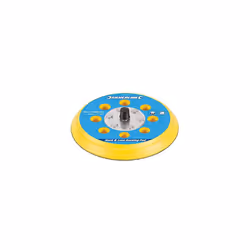 432202 Hook and Loop Backing Pad 125 mm 516 UNF Yellow