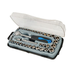 Silverline Compact Socket 39 pieces Set - AF & metric sockets