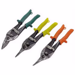 Silverline CT17 Aviation Tin Snips Set 3-Piece 250 mm