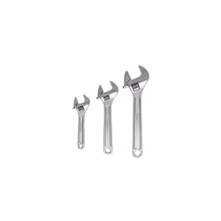 WR03 Adjustable Wrench Set 3pce 150 200 and 250 mm