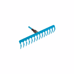 GARDENA combisystem Rake: Practical rake with 14 tines, ideal garden accessory for raking, removing weeds, and preparing soil ...