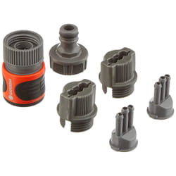 hose-sprinkler connection set: connection fittings for hose sprinkler, span, Accessories to Article (995, 996, 997, 1998, 1999), Original GARDENA