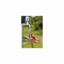 Gardena Standard Hose Connector: Allows Fast and Comfortable Connection of the Hose Outlet, The Hose Connector is Suitable for 13 mm (1/2") and 15 mm