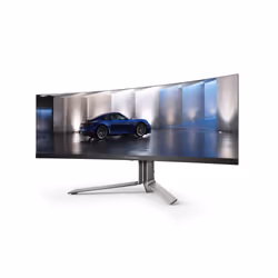AOC Porsche PD49 LED display 124.5 cm (49") 5120 x 1440 pixels DQHD QD-OLED Black - Additional view 5