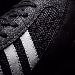 adidas Havoc Mens Adult Wrestling Trainer Shoe Boot Black/White - Black, UK 7